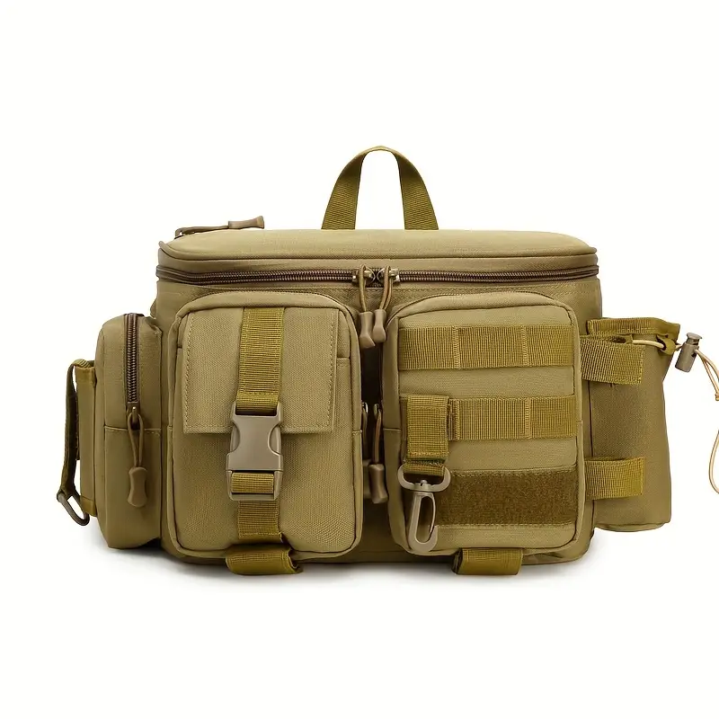 1pc Multi-functional Single Shoulder Backpack, Large Capacity Diagonal Waterproof Chest Bag, Simple Outdoor Storage Bag - Image 6
