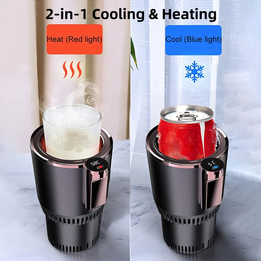 2-in-1 Smart Car Cup Warmer Cooler - Image 3
