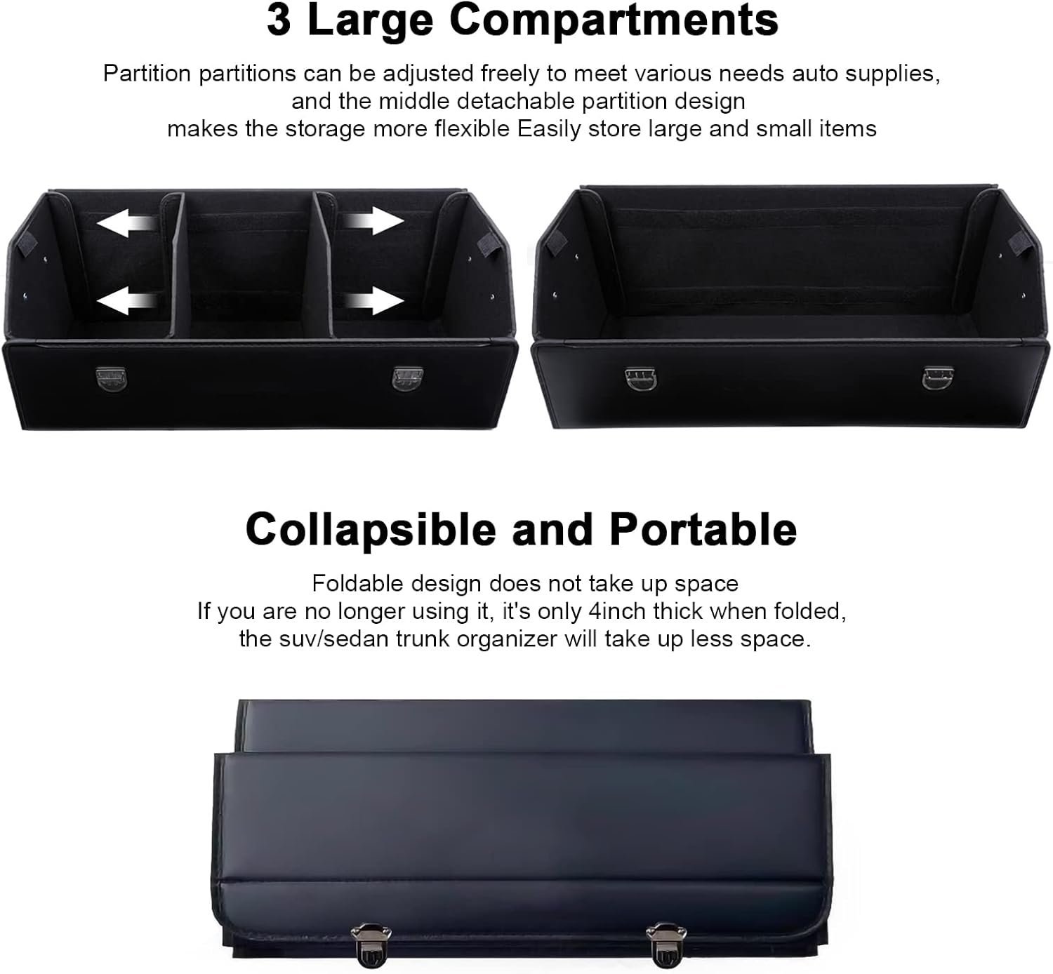 Store, Organize, and Protect – Luxury Car Trunk Storage Box for Effortless Organization! - Image 4