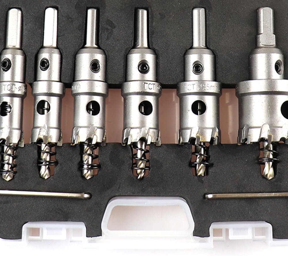 Revolutionize Your Metalworking Game with the Alloy Hole Saw Set – Precision, Power, and Perfection in Every Cut! - Image 3