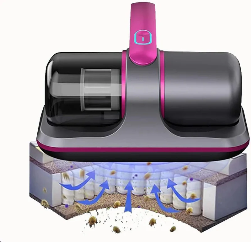 Wireless Mattress Vacuum Cleaner Cordless Handheld UV-C Bed Dust Remover Indepth Cleaning Sofa Specialist 12Kpa Powerful Suction - Image 10