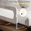 Baby Bed Rails Guard For Toddlers - Thumbnail Image 4