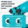 SEESII 800ML Electric Spray Gun 900W – Transform Your Painting Work with Ease and Speed! - Thumbnail Image 5