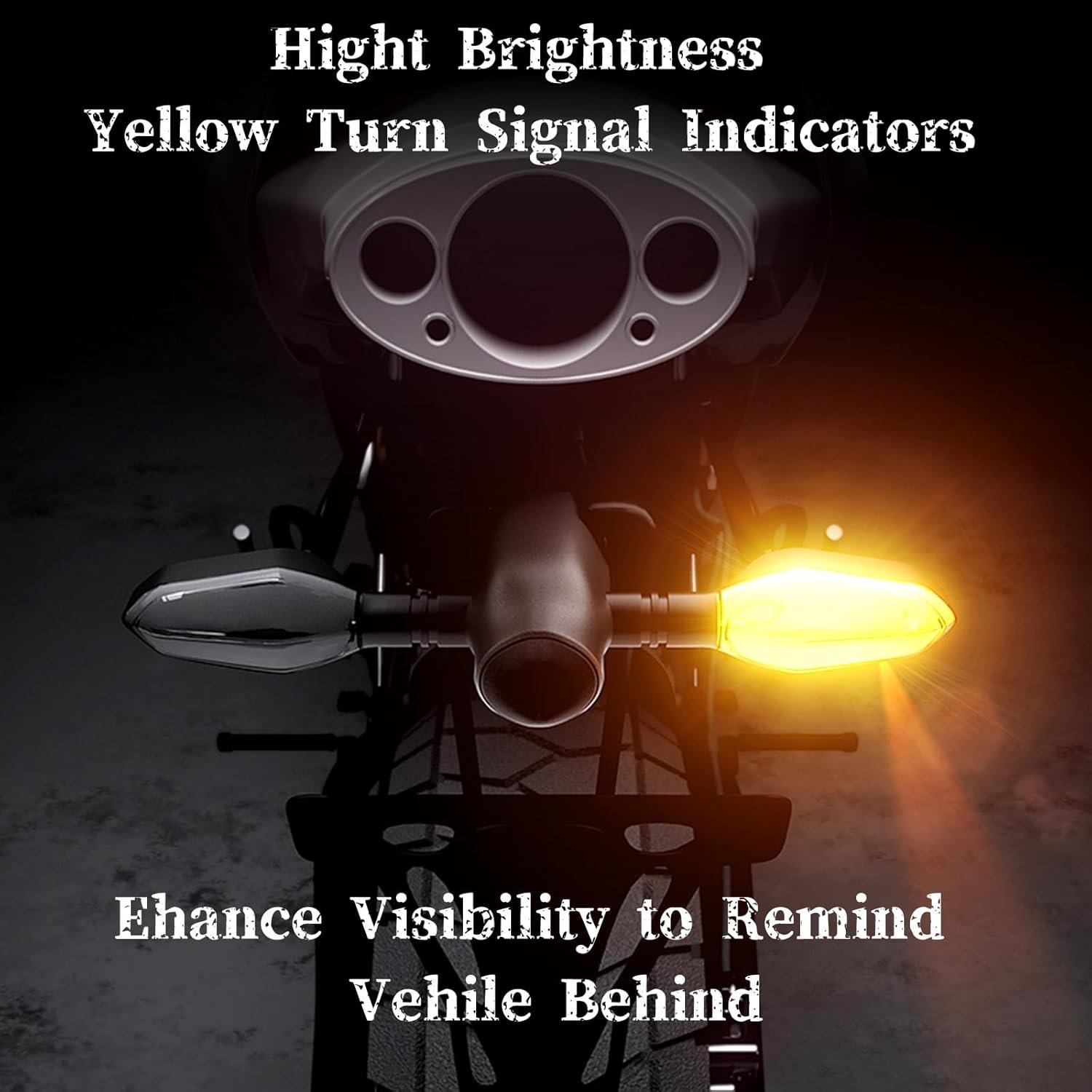 LED Turn Signal Lights Projector for Motorcycle - Image 3