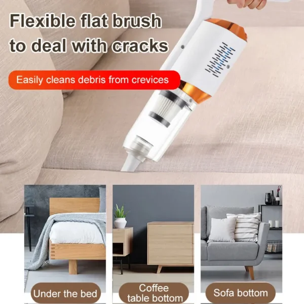 Cordless Vacuum Cleaner for Home and Car Affordable - Image 6