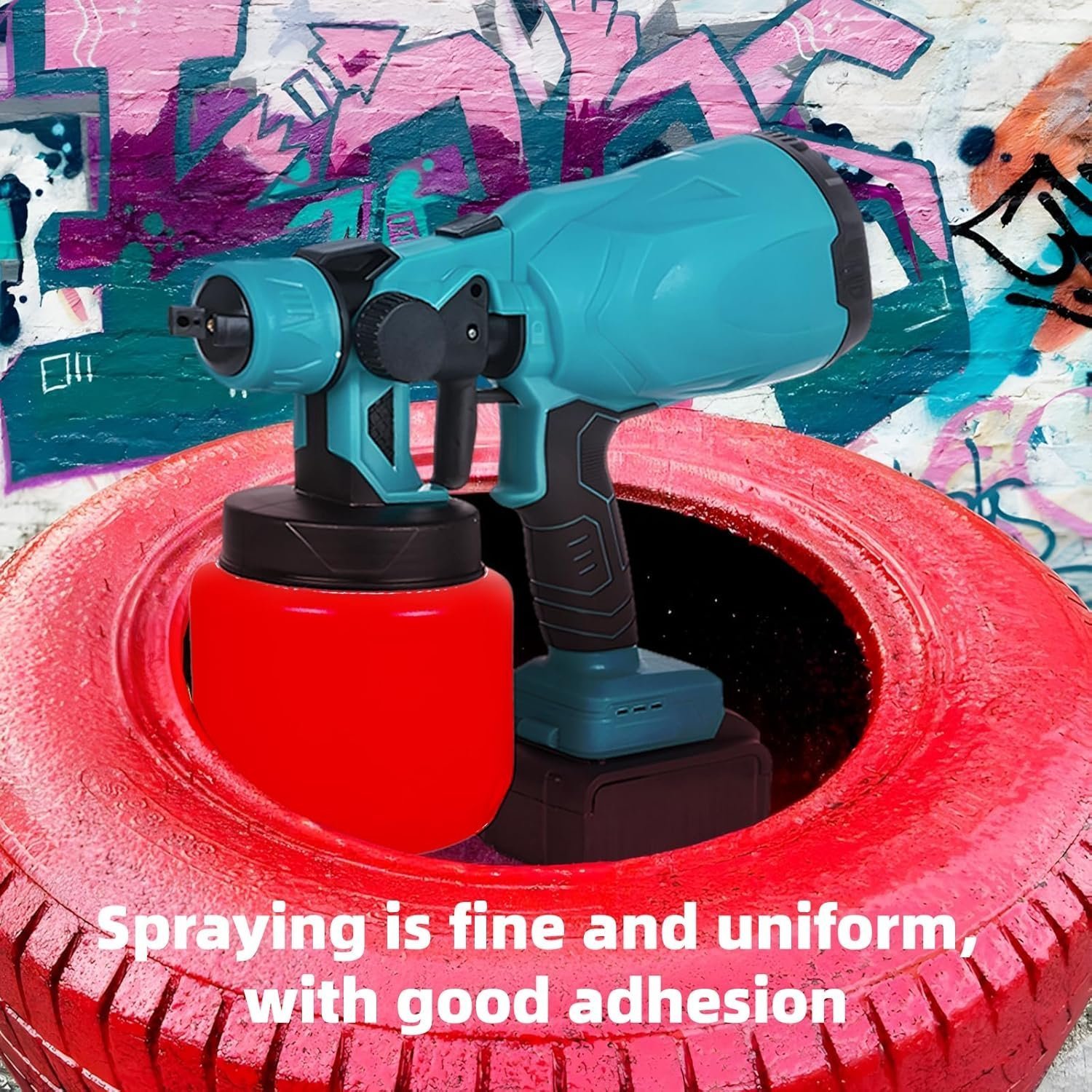 SEESII 800ML Electric Spray Gun 900W – Transform Your Painting Work with Ease and Speed! - Image 3