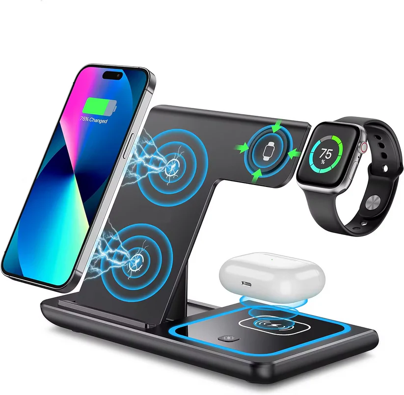 3-in-1 Wireless Charging Station - Image 1
