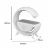 G Shaped Bluetooth Speaker with Wireless Charging - Thumbnail Image 6