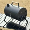 Portable Charcoal Grill | Double-Sided Outdoor Grill for Camping, Christmas, and Celebrations - Thumbnail Image 4