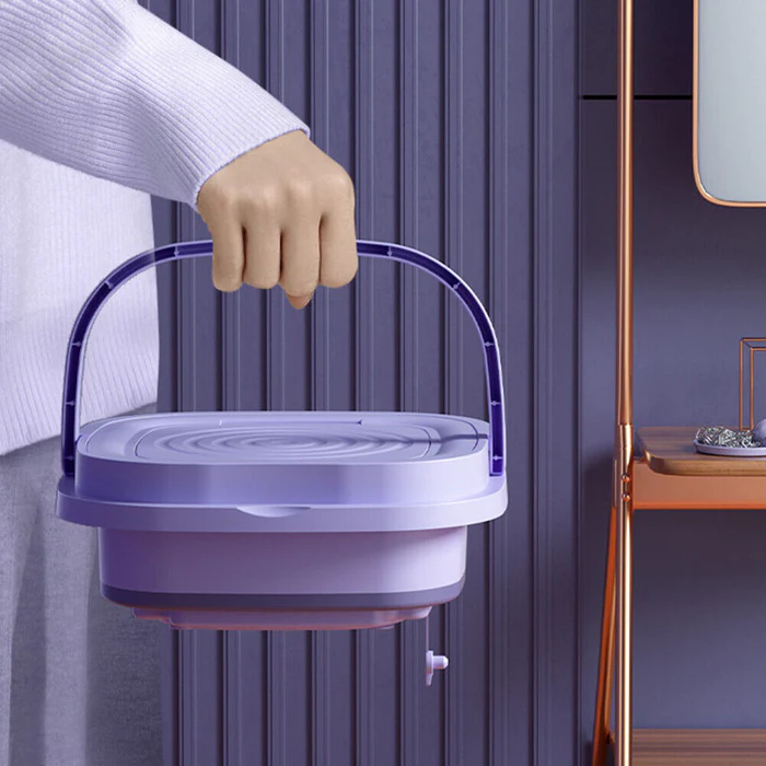 Small Portable Folding Washing Machine - Image 2