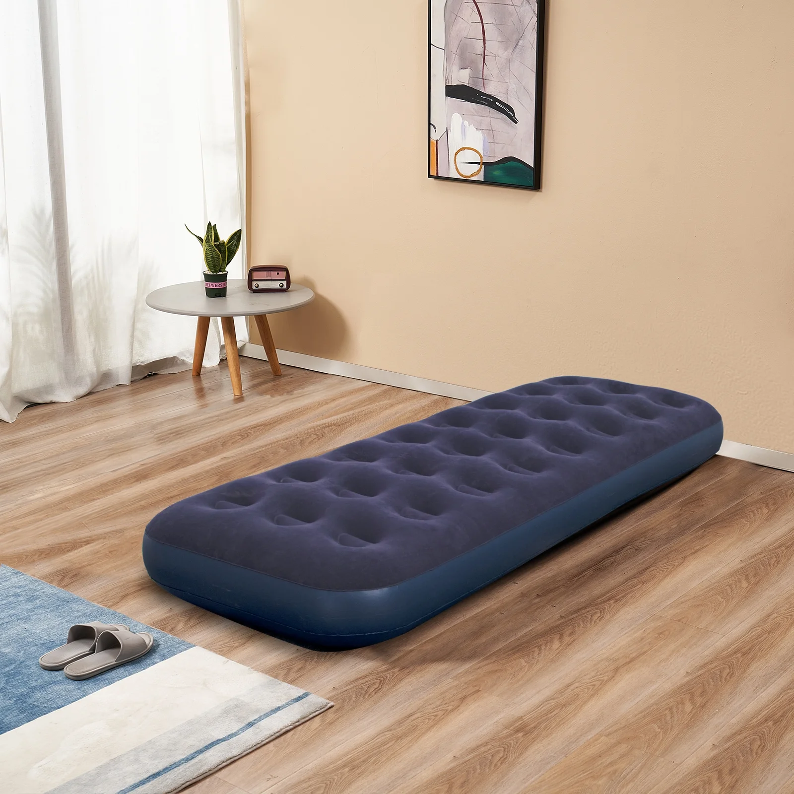 Single Flocked inflatable mattress - Image 6