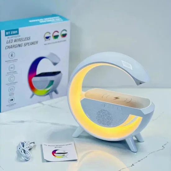 G Shaped Bluetooth Speaker with Wireless Charging - Image 3