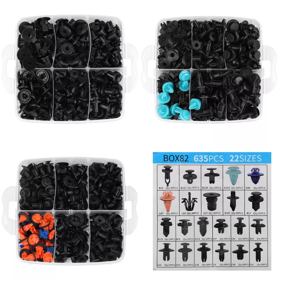 (660Pcs) Car Fastener Box Set - Image 3