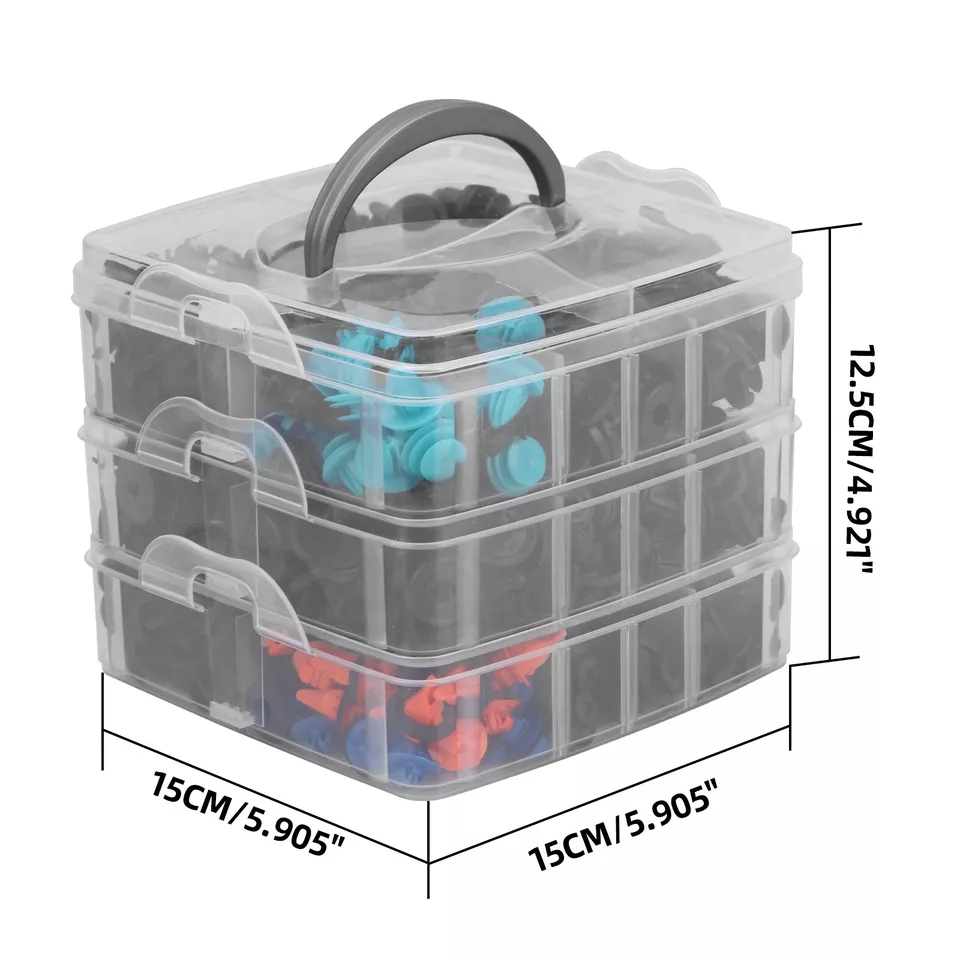 (660Pcs) Car Fastener Box Set - Image 7